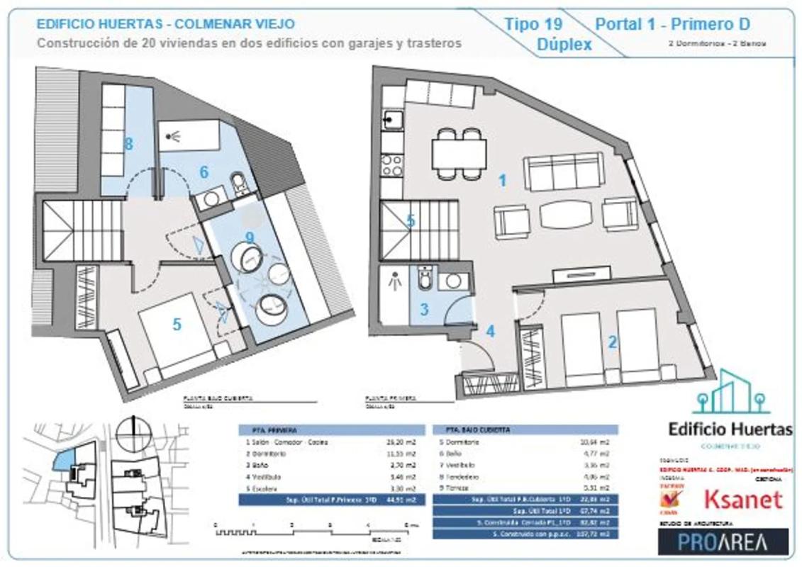 Obra nueva EDIFICIO HUERTAS en Colmenar Viejo (Revista) plan 10