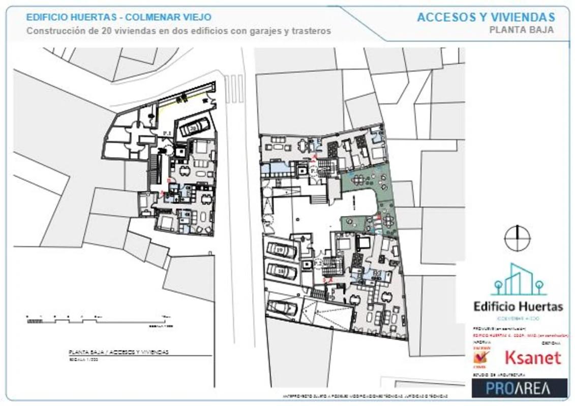 Obra nueva EDIFICIO HUERTAS en Colmenar Viejo (Revista) plan 16
