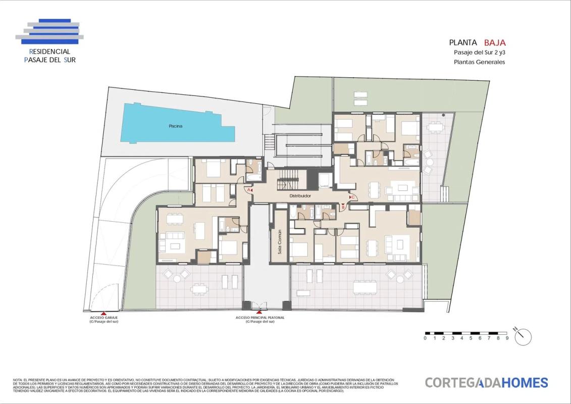 Obra nueva Residencial Pasaje del Sur en Pozuelo de Alarcón (Revista) plan 2