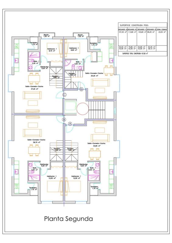 Obra nueva Los Jardines de San Lorenzo en San Lorenzo de El Escorial (Revista) plan 3