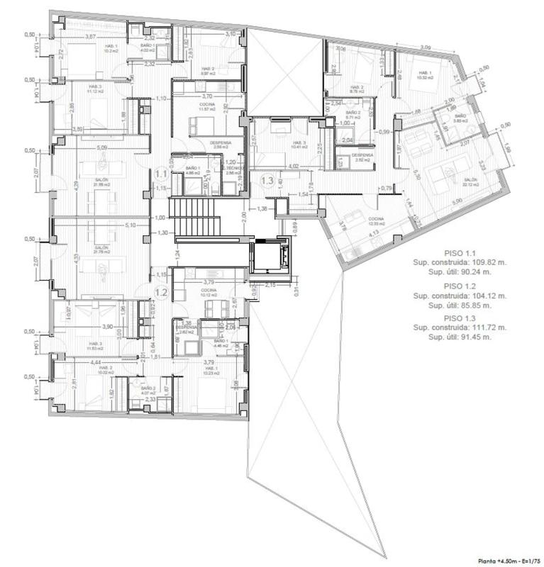 Obra nueva Residencial Almaguer en El Escorial (Revista) plan 4