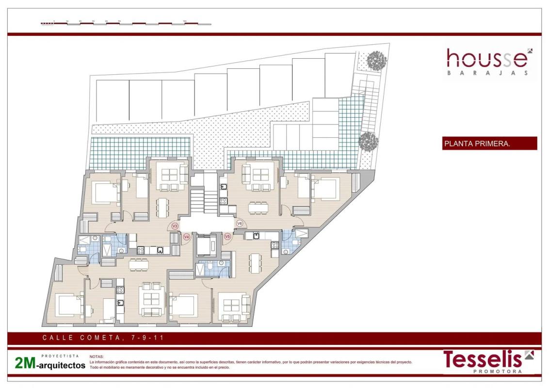 Obra nueva Housse Barajas en Madrid (Revista) plan 2