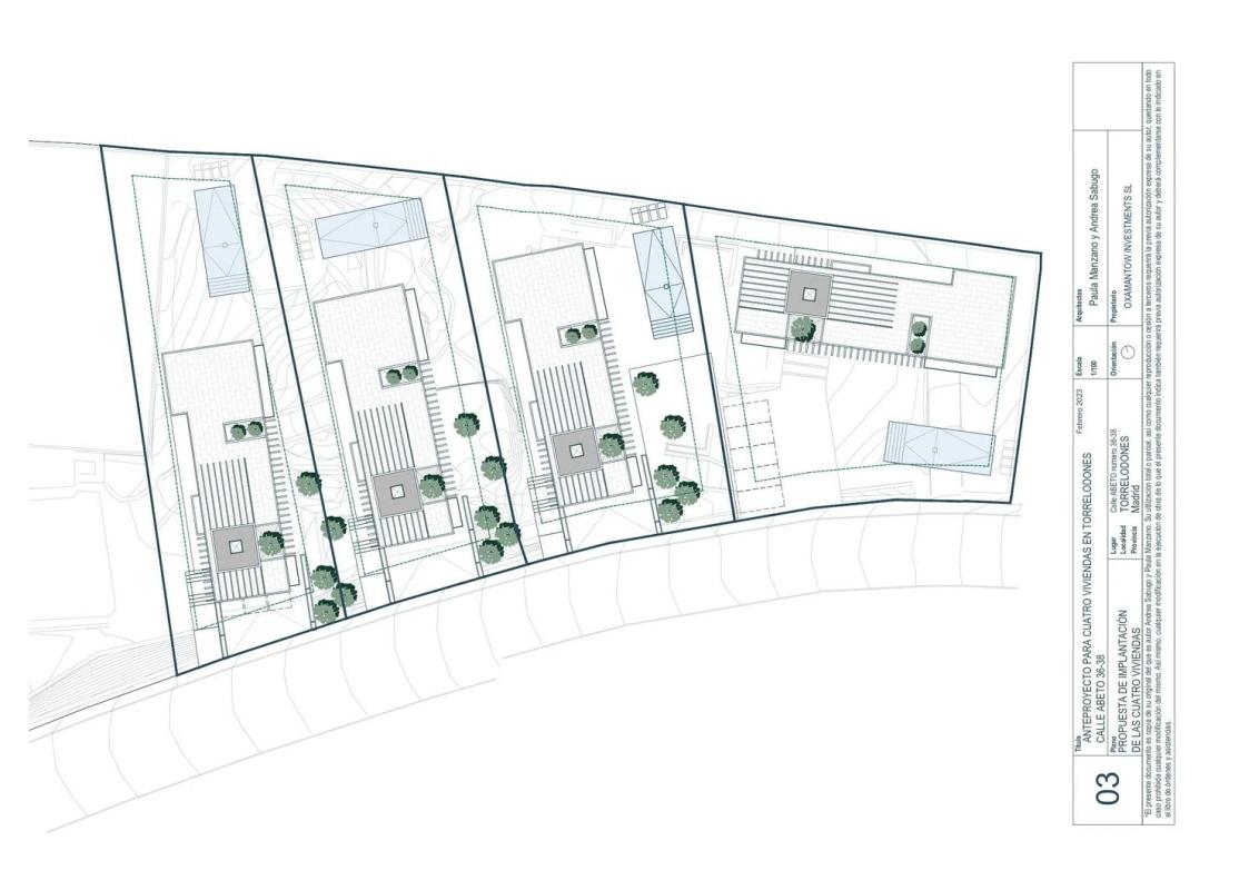 Obra nueva MIRADOR DE LOS ROBLES en Torrelodones (Revista) plan 2