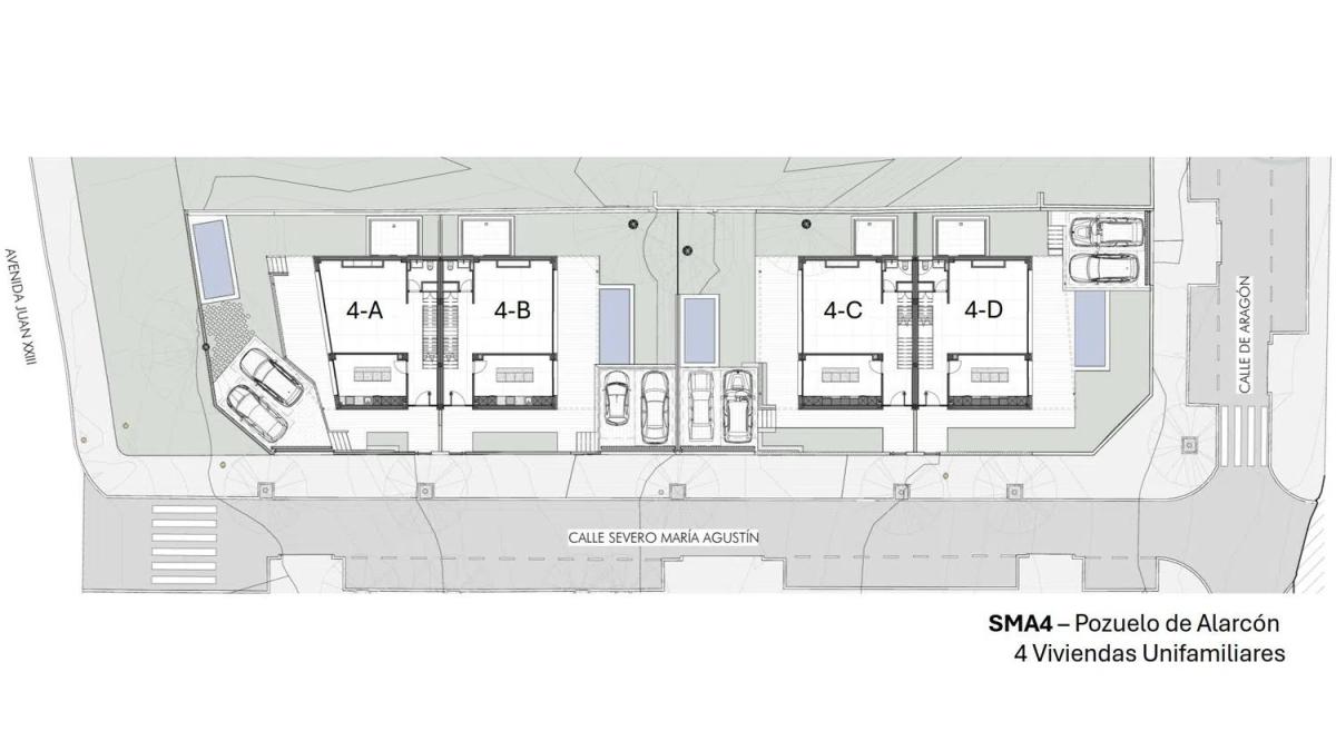 Obra nueva SMA4 - Pozuelo de Alarcón en Pozuelo de Alarcón (Revista) plan 1