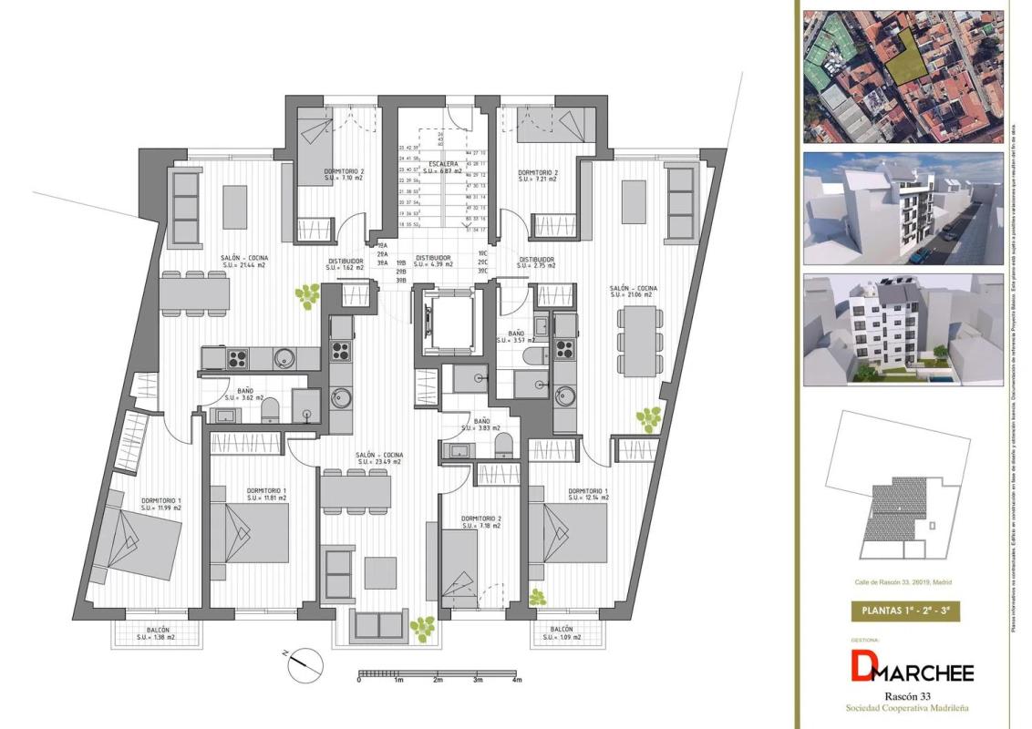 Новостройка Rascón 33 в Мадрид plan 2
