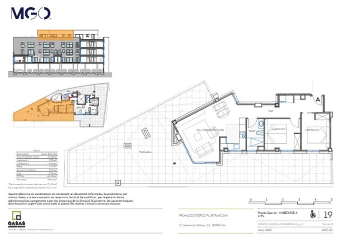 Obra nueva RESIDENCIAL L’ATLÀNTIDA en Vic (Revista) plan 4