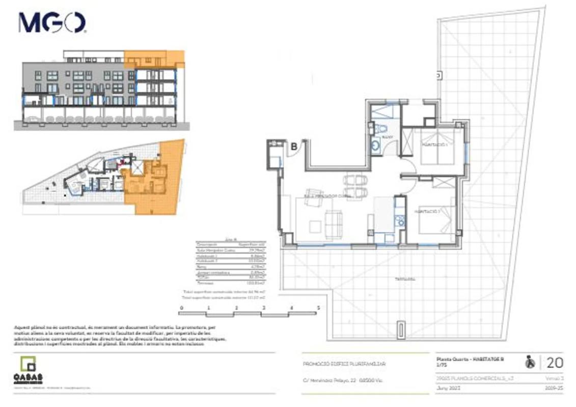 Obra nueva RESIDENCIAL L’ATLÀNTIDA en Vic (Revista) plan 6