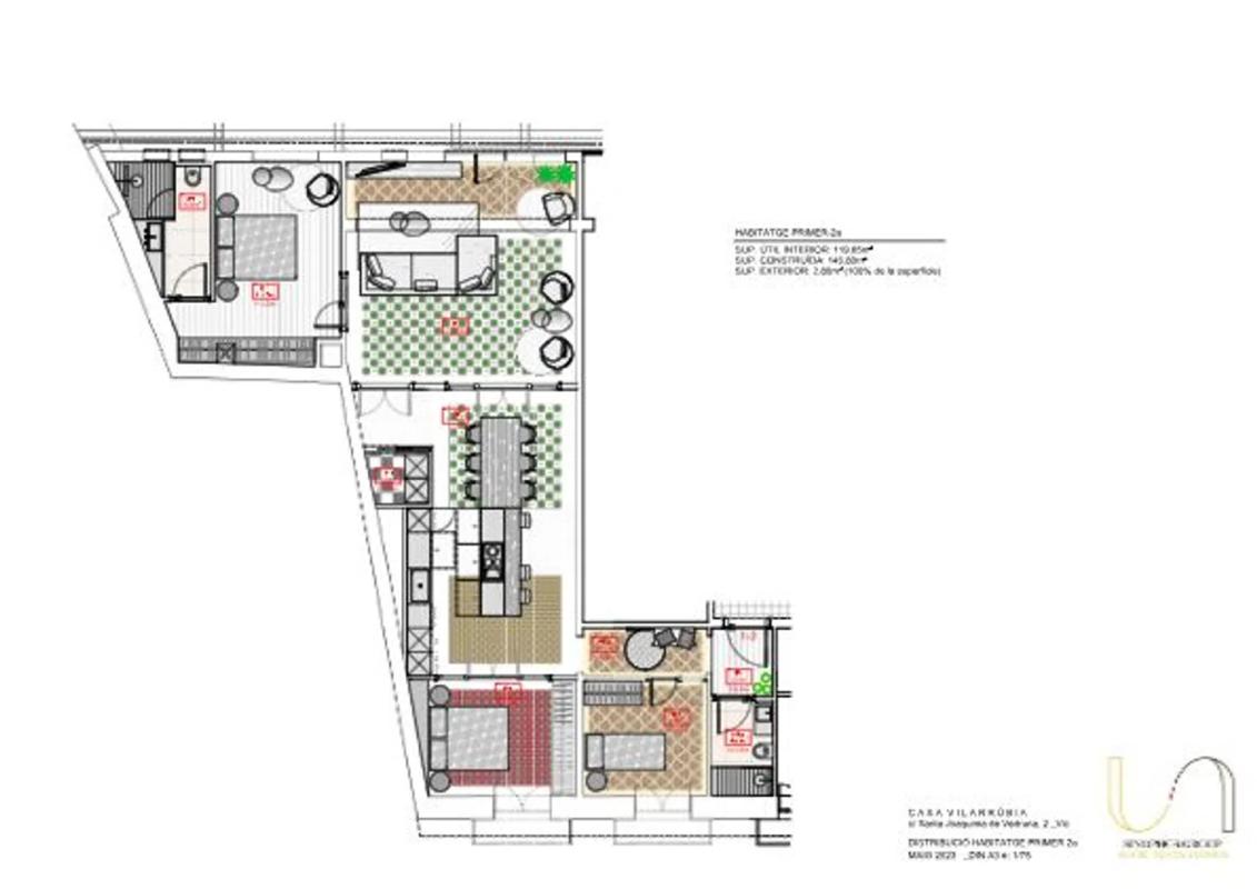 Новостройка CASA VILARRUBIA в Вик plan 1