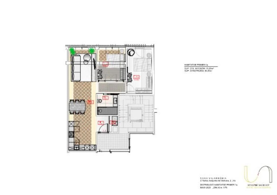 Новостройка CASA VILARRUBIA в Вик plan 5