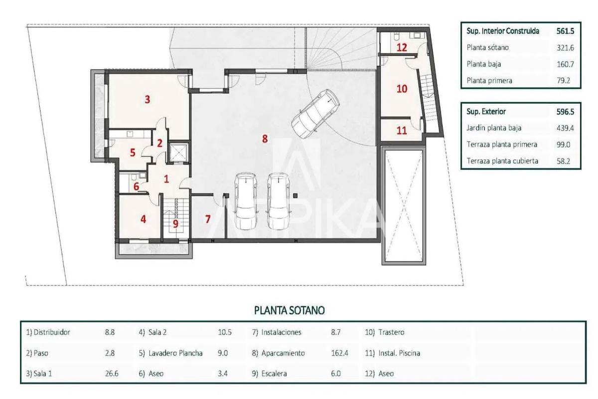 Venta de chalet independiente en Calle Margarida Xirgu, 42, Sitges
plan 1