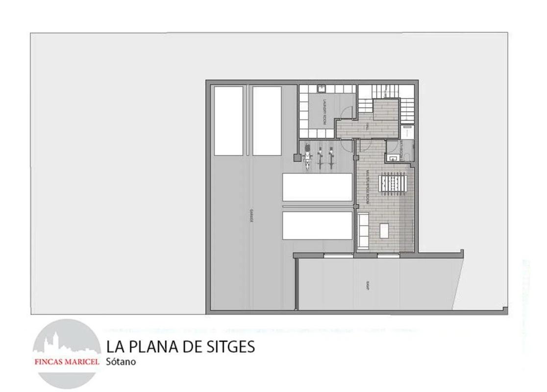 Obra nueva La Plana de Sitges en Sitges (Revista) plan 2