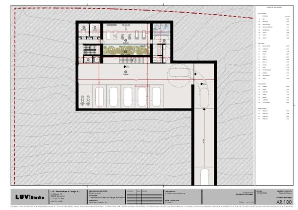 Obra nueva Villa Elysium en Sant Andreu de Llavaneres (Revista) plan 4