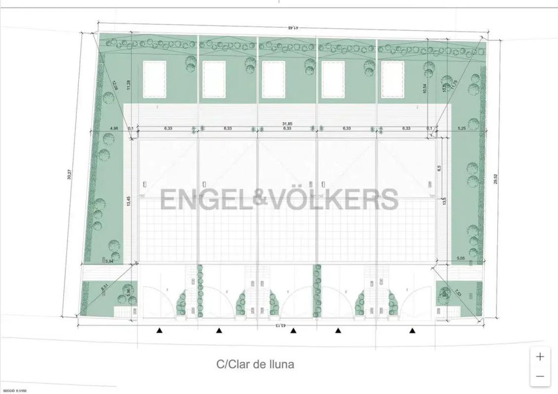 Obra nueva CLAR DE LLUNA en Sant Quirze del Vallès (Revista) plan 5