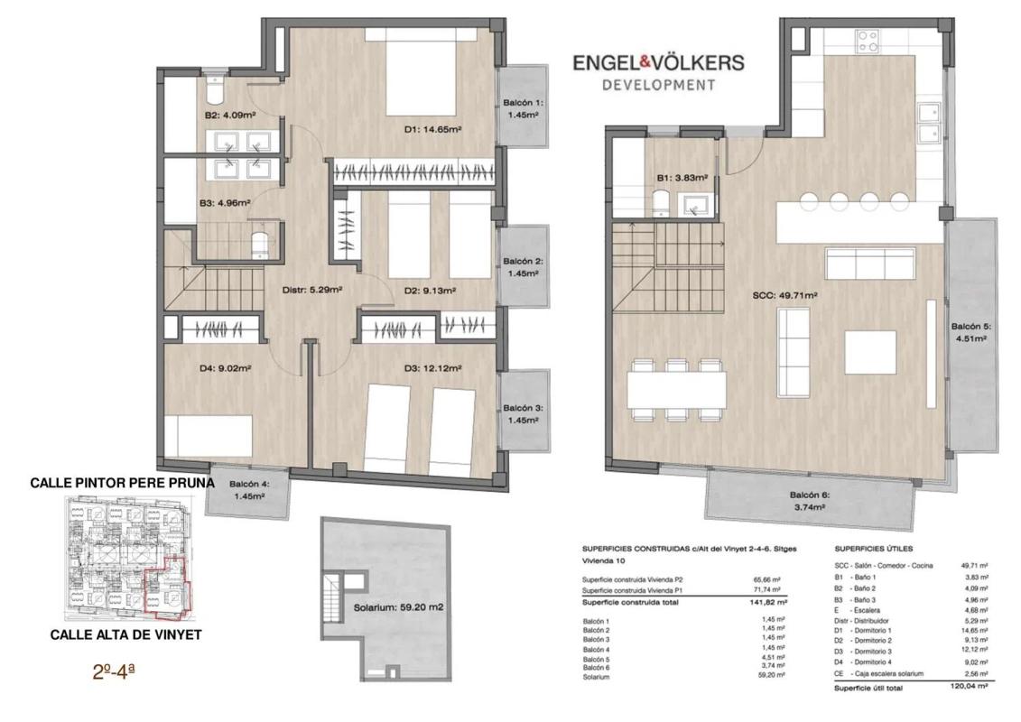 Obra nueva Alta del Vinyet en Sitges (Revista) plan 1
