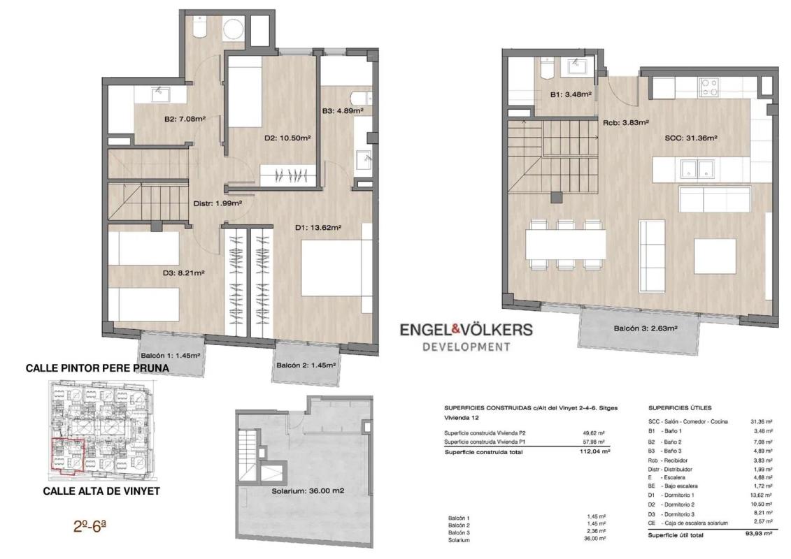 Obra nueva Alta del Vinyet en Sitges (Revista) plan 4