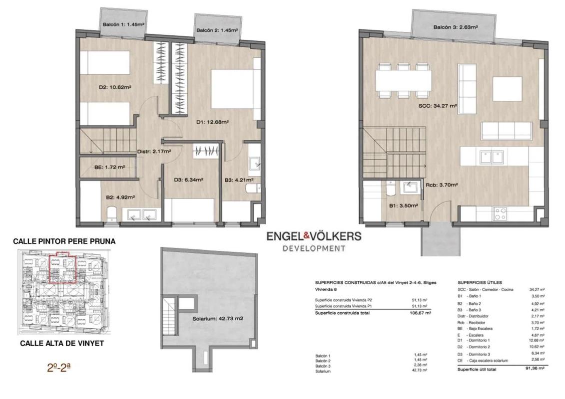 Obra nueva Alta del Vinyet en Sitges (Revista) plan 7