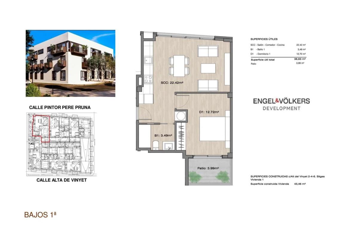 Obra nueva Alta del Vinyet en Sitges (Revista) plan 8