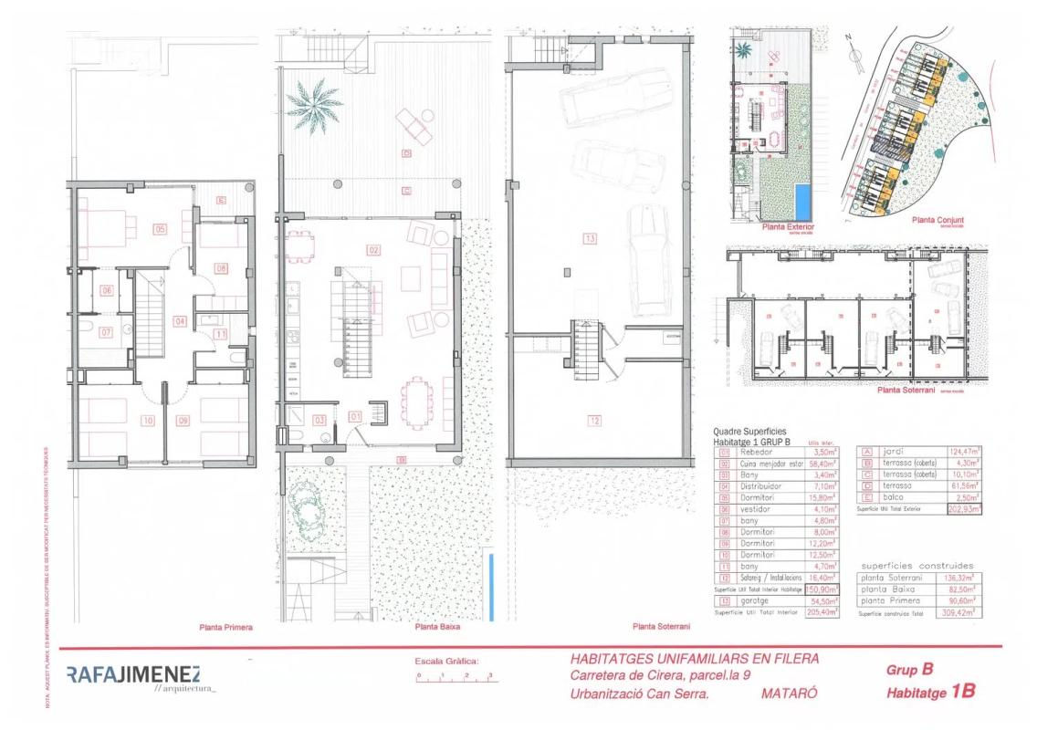 Obra nueva CAN SERRA en Mataró (Revista) plan 4