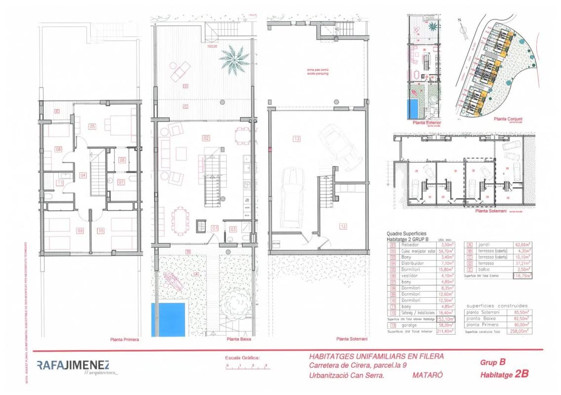 Obra nueva CAN SERRA en Mataró (Revista) plan 5