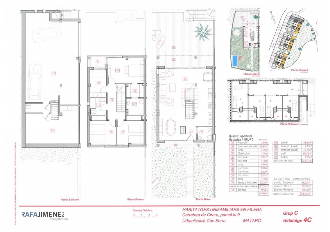 Obra nueva CAN SERRA en Mataró (Revista) plan 6