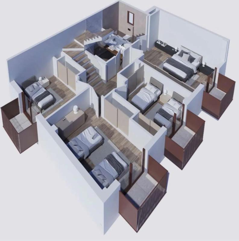 Obra nueva ALT VINYET LIVING en Sitges (Revista) plan 3