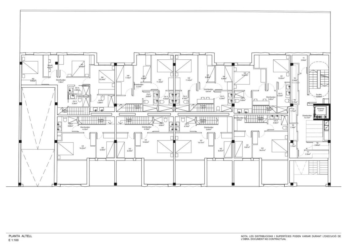 Venta de duplex en Dúplex en Calle de Gabriel y Galán, 5, El Clot, Barcelona, Barcelona plan 3