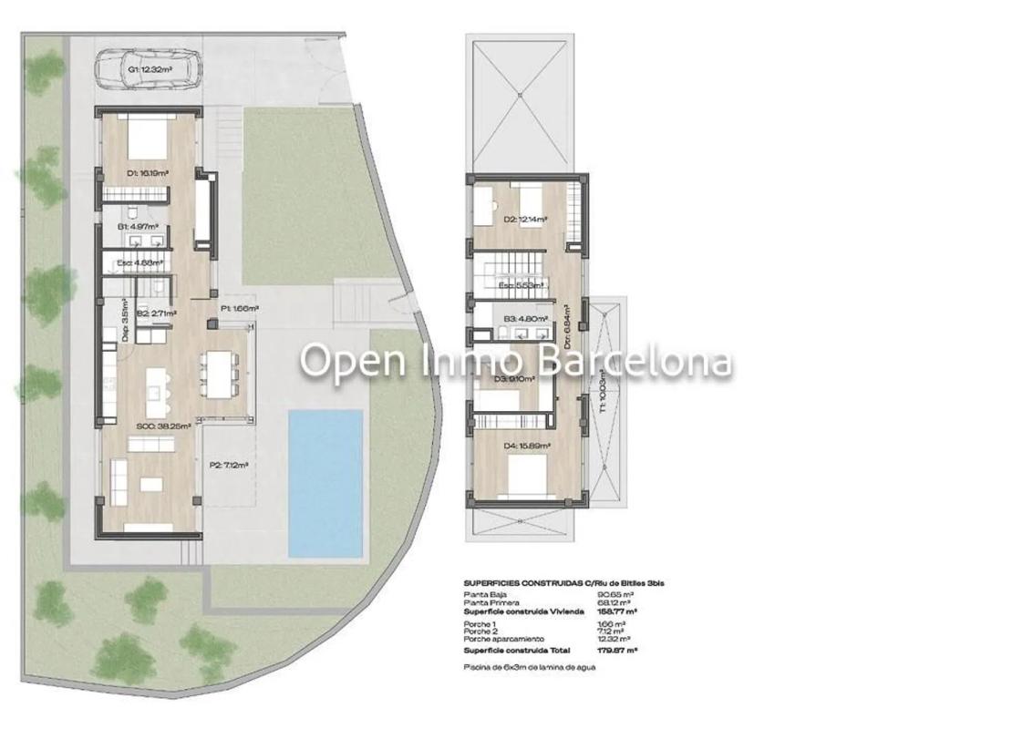 Nowa nieruchomość OI02005 w Sant Pere de Ribes plan 3