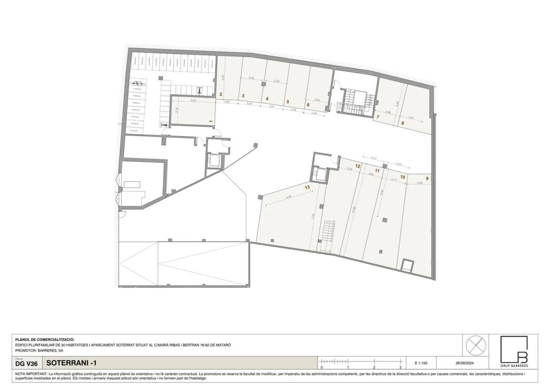 Obra nueva MARIA RIBAS en Mataró (Revista) plan 2