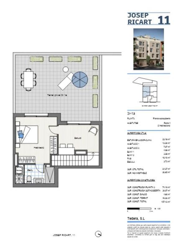 Obra nueva JOSEP RICART en Sant Feliu de Llobregat (Revista) plan 3