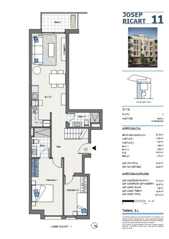 Obra nueva JOSEP RICART en Sant Feliu de Llobregat (Revista) plan 5