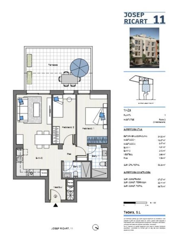 Obra nueva JOSEP RICART en Sant Feliu de Llobregat (Revista) plan 7