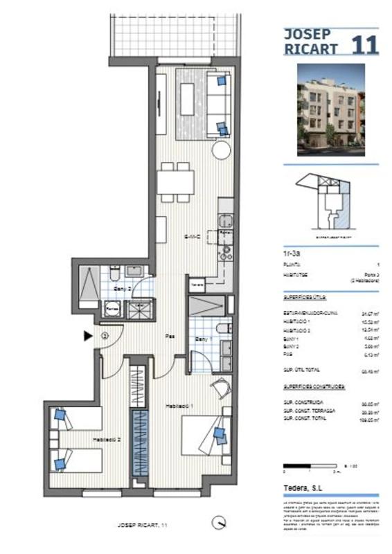 Obra nueva JOSEP RICART en Sant Feliu de Llobregat (Revista) plan 8