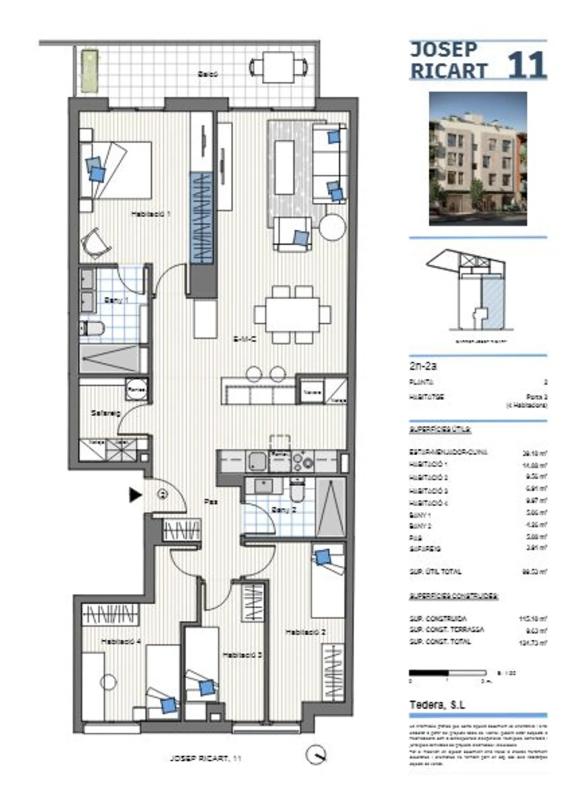 Obra nueva JOSEP RICART en Sant Feliu de Llobregat (Revista) plan 9