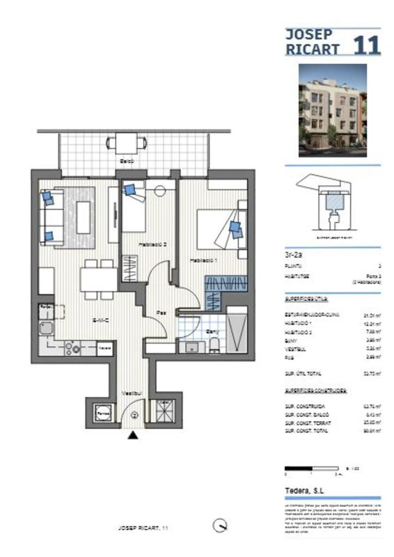 Obra nueva JOSEP RICART en Sant Feliu de Llobregat (Revista) plan 11
