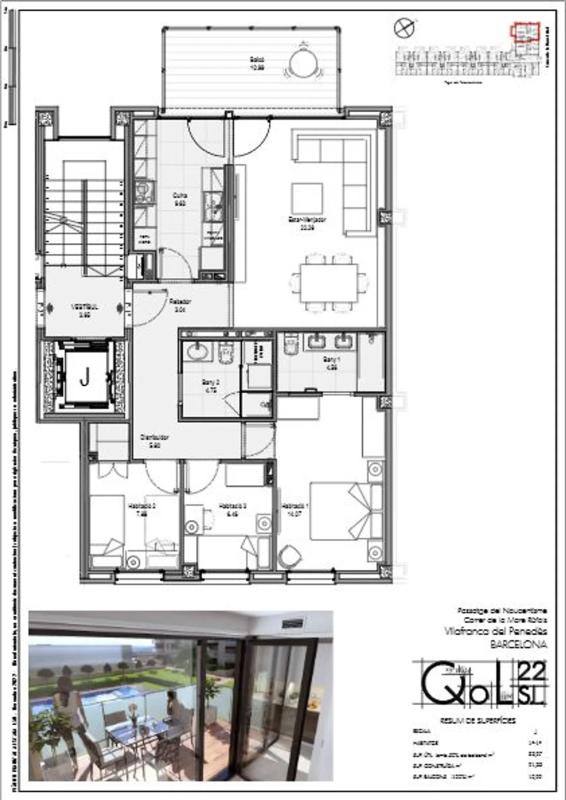 Obra nueva Carrer de la Mare Ràfols 54 en Vilafranca del Penedès (Revista) plan 4