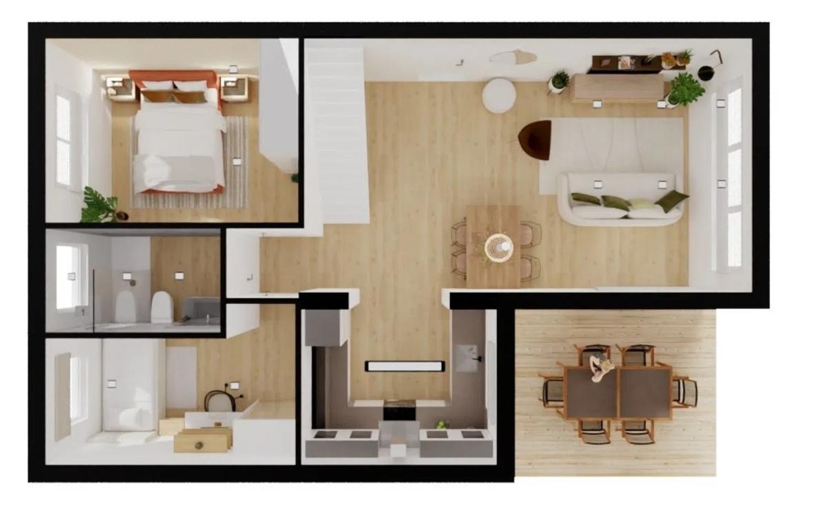 Obra nueva Aixada en Vilanova i la Geltrú (Revista) plan 5