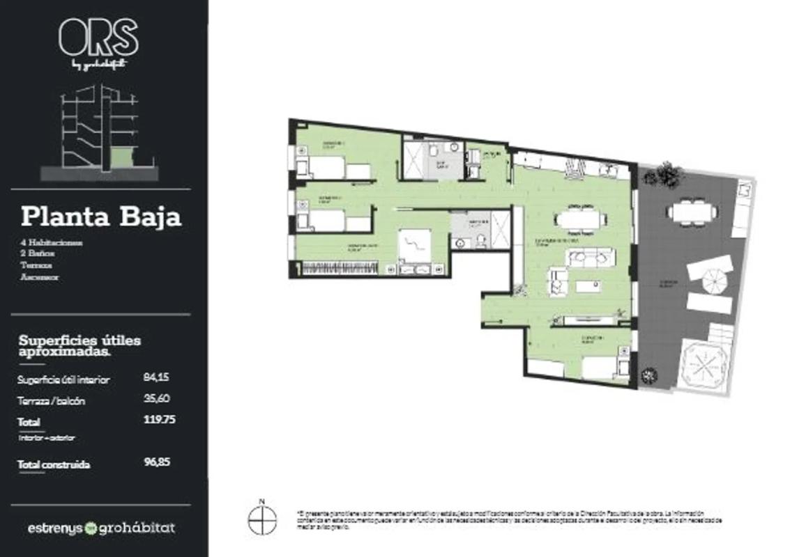 Obra nueva RUBIO I ORS  - CORNELLÀ en Cornellà de Llobregat (Revista) plan 2