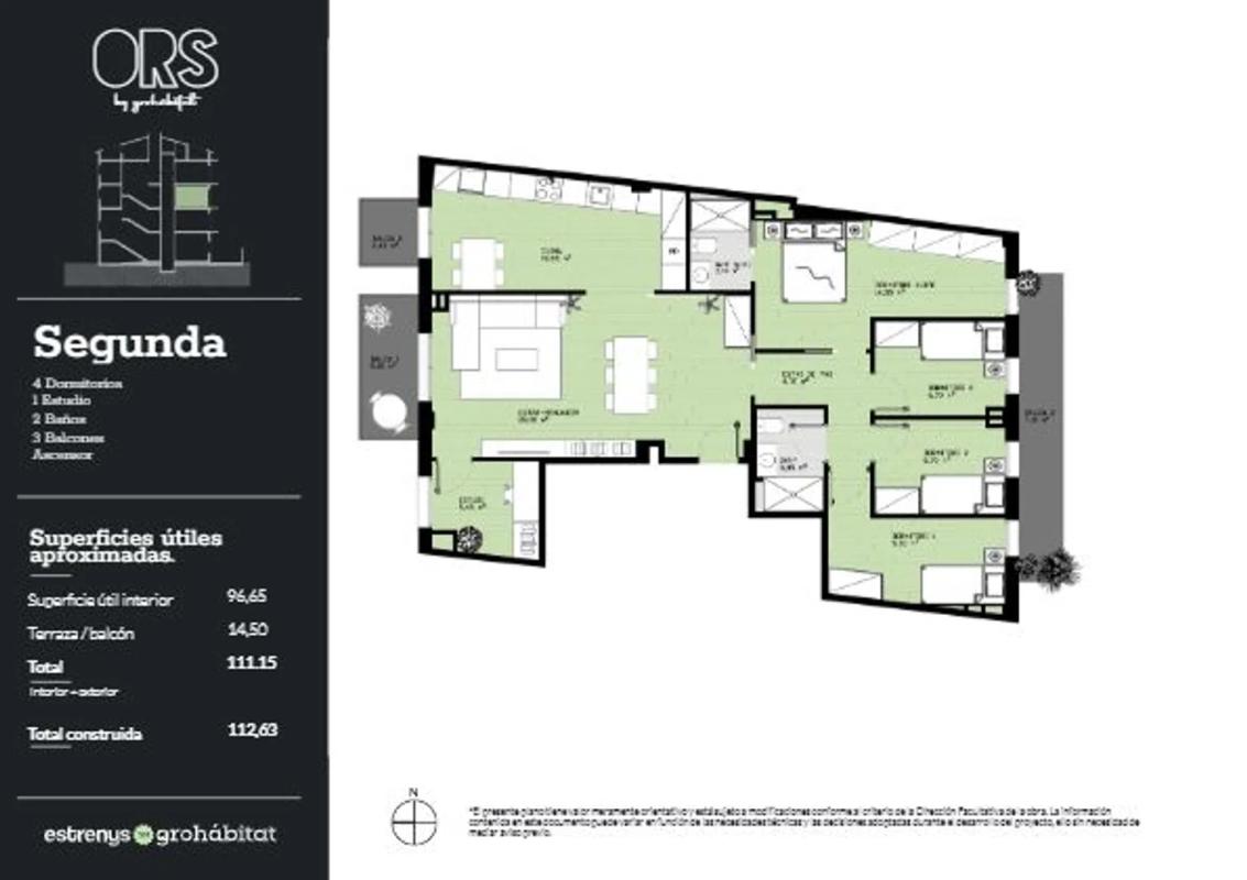 Obra nueva RUBIO I ORS  - CORNELLÀ en Cornellà de Llobregat (Revista) plan 5