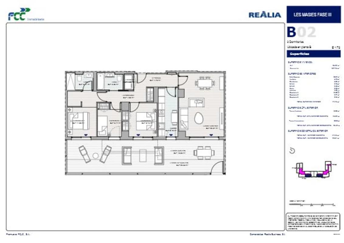 Obra nueva Les Masies III en Sant Joan Despí (Revista) plan 1