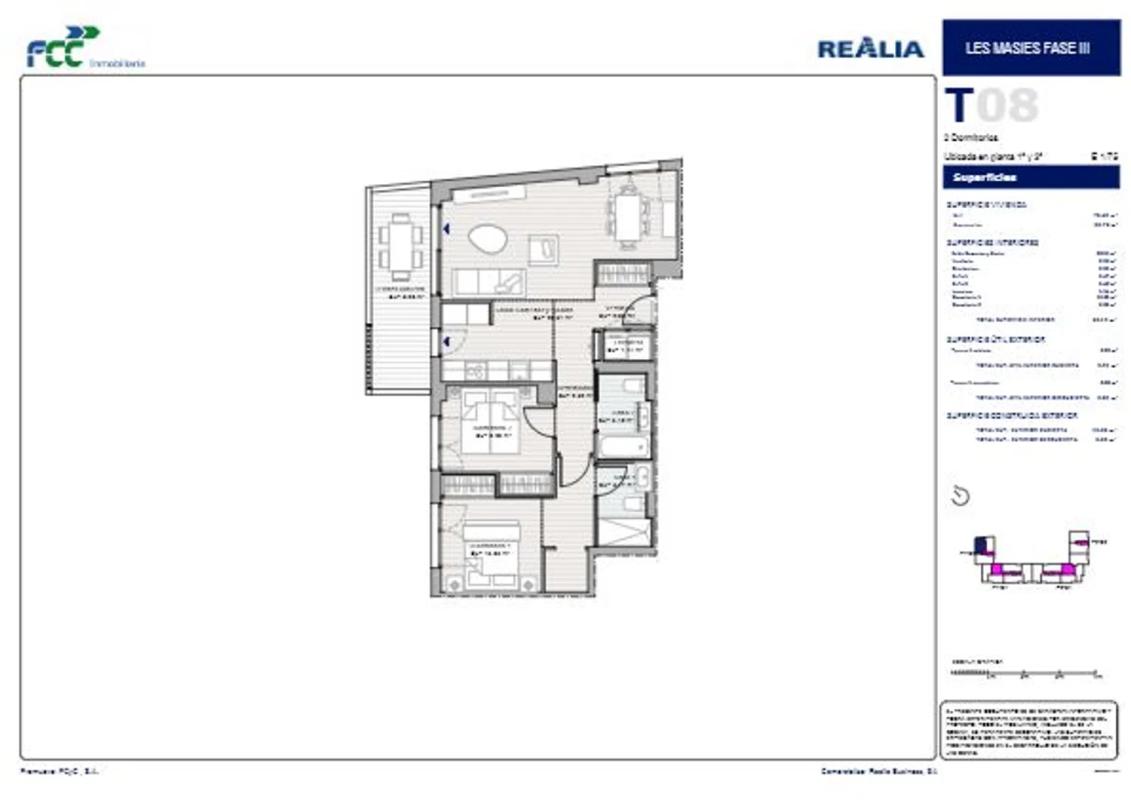 Obra nueva Les Masies III en Sant Joan Despí (Revista) plan 3