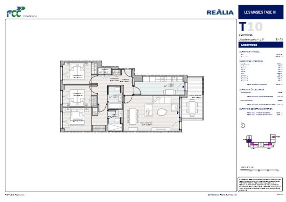 Obra nueva Les Masies III en Sant Joan Despí (Revista) plan 4