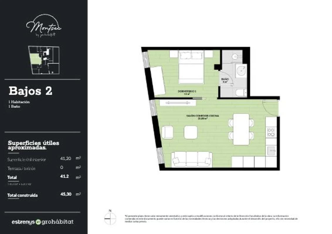 Obra nueva MONTSEC en Barcelona (Revista) plan 1