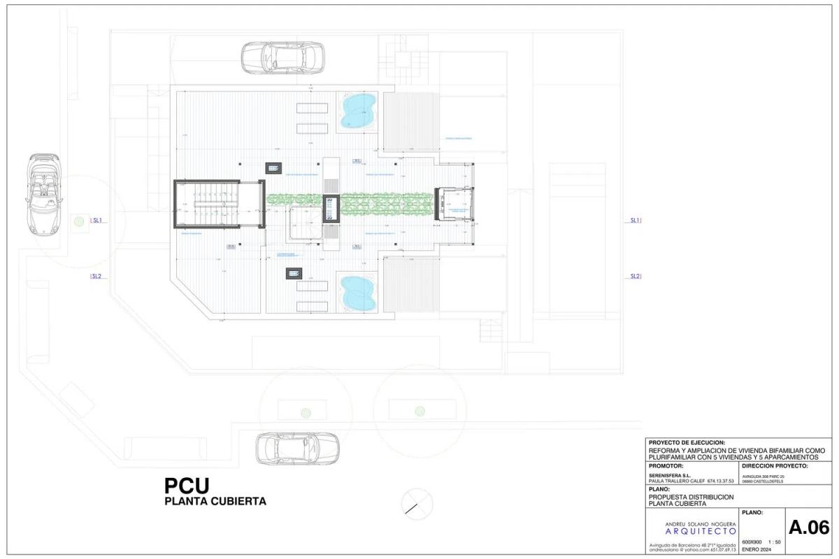 Obra nueva MONTEMAR en Castelldefels (Revista) plan 7