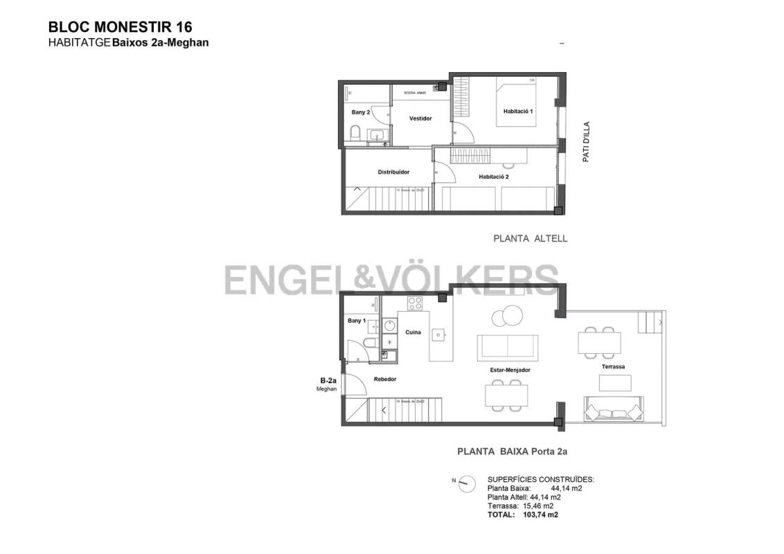 Obra nueva Orient en Sant Cugat del Vallès (Revista) plan 2