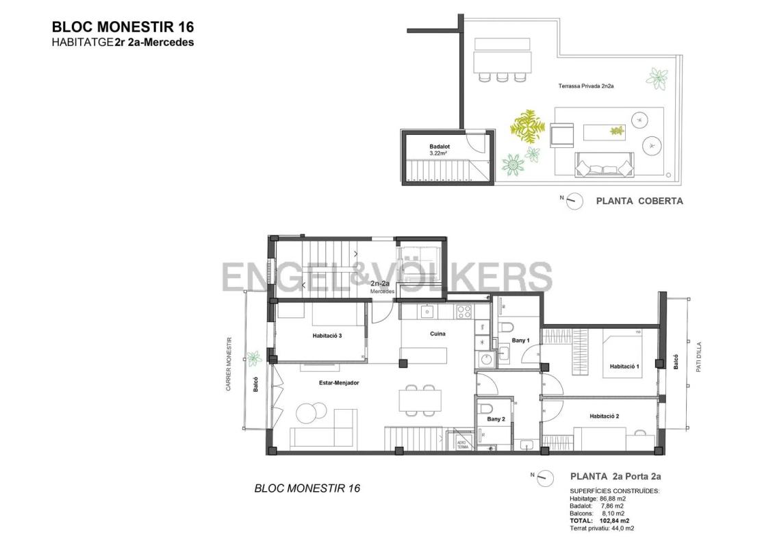 Obra nueva Orient en Sant Cugat del Vallès (Revista) plan 4