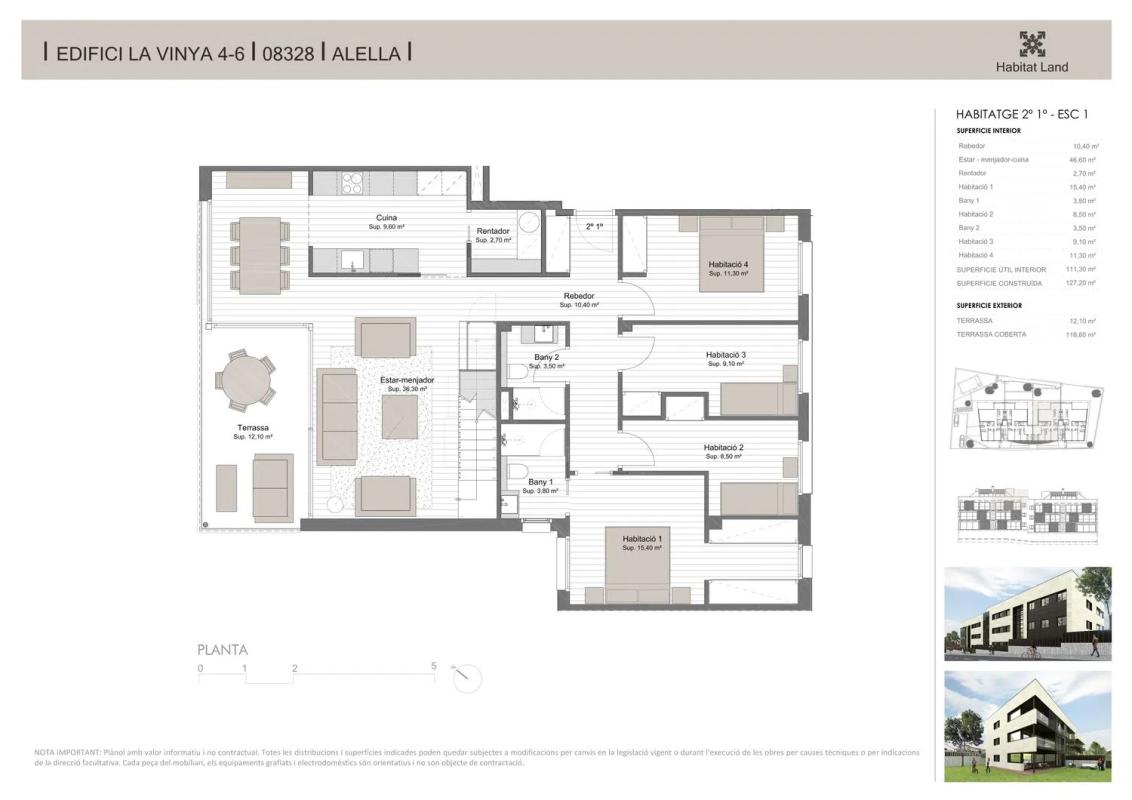 Продажа дуплекса на De La Vinya, 4, Алейя plan 4
