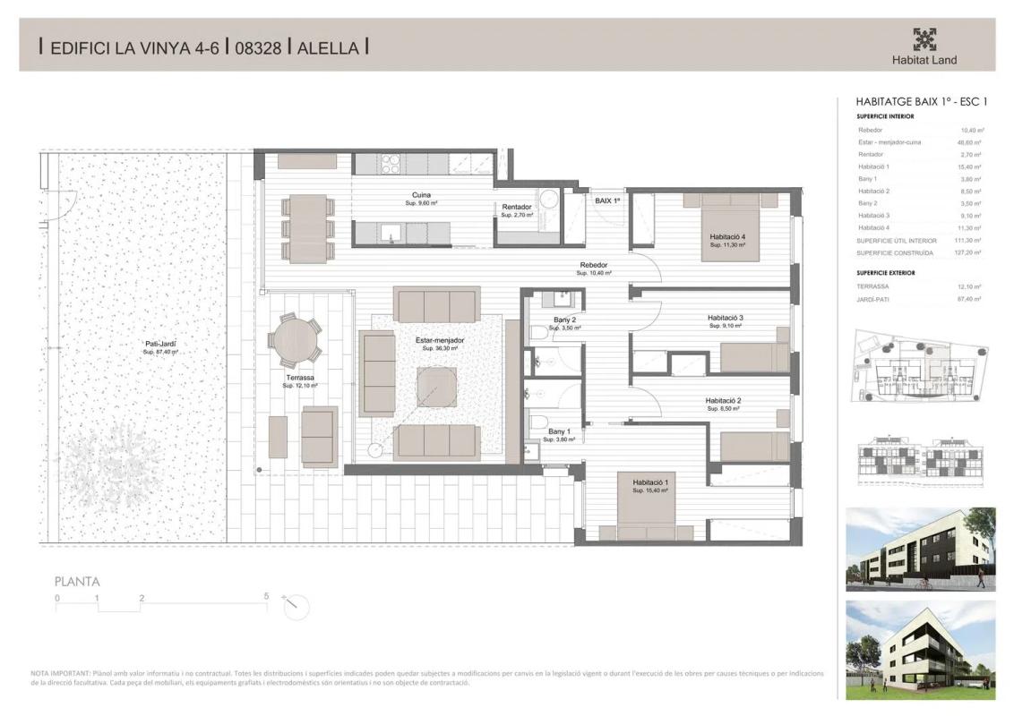 Продажа дуплекса на De La Vinya, 4, Алейя plan 7
