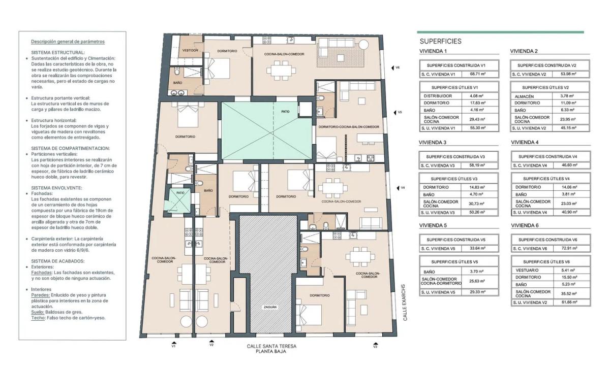 Nowa nieruchomość Apartamentos Mercat Central w Walencja plan 4