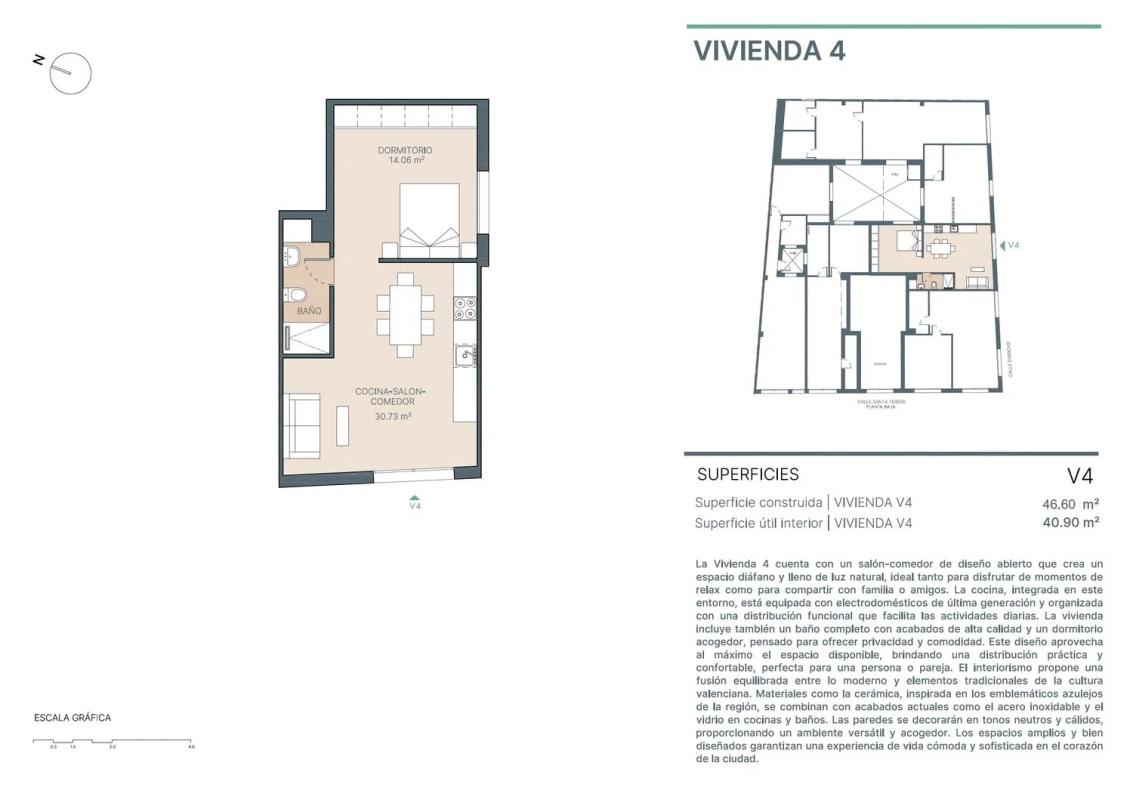Nowa nieruchomość Apartamentos Mercat Central w Walencja plan 7