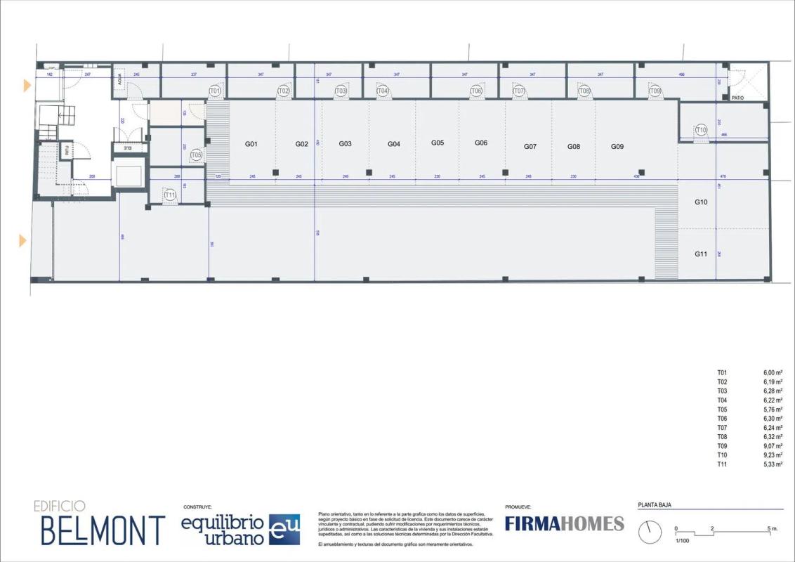 Obra nueva RESIDENCIAL BELMONT en Alboraya (Revista) plan 1